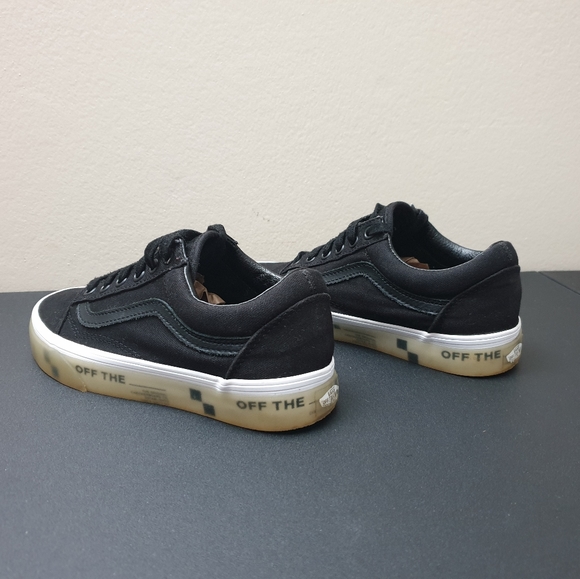 Vans Old Scool Black White Skate Shoes Wome's Size 6 - Picture 4 of 10